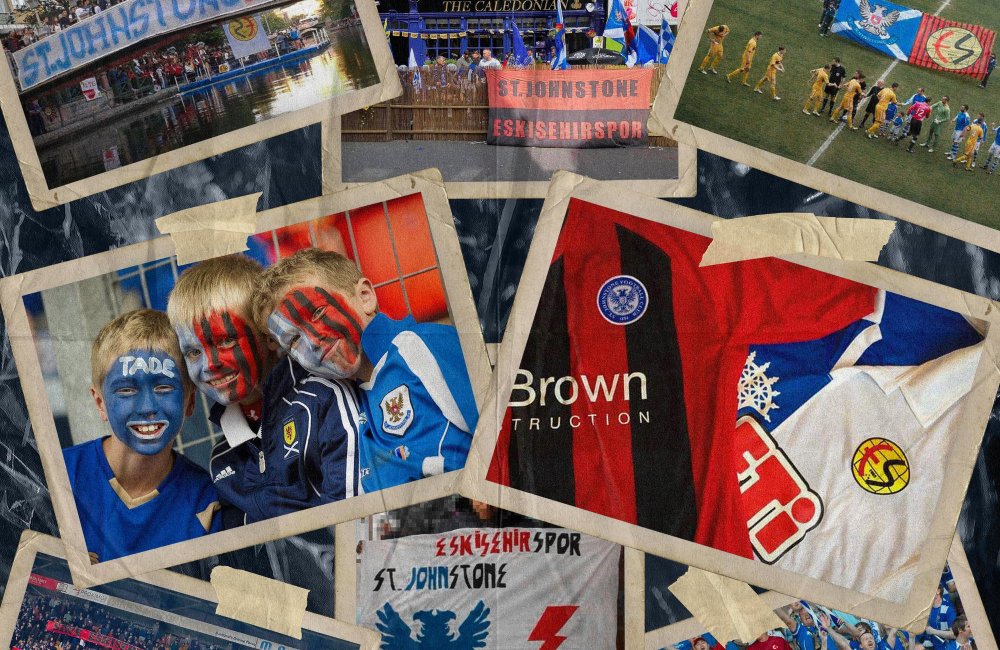 Kardeş kulübümüz St. Johnstone'a desteklerinden dolayı teşekkür ederiz