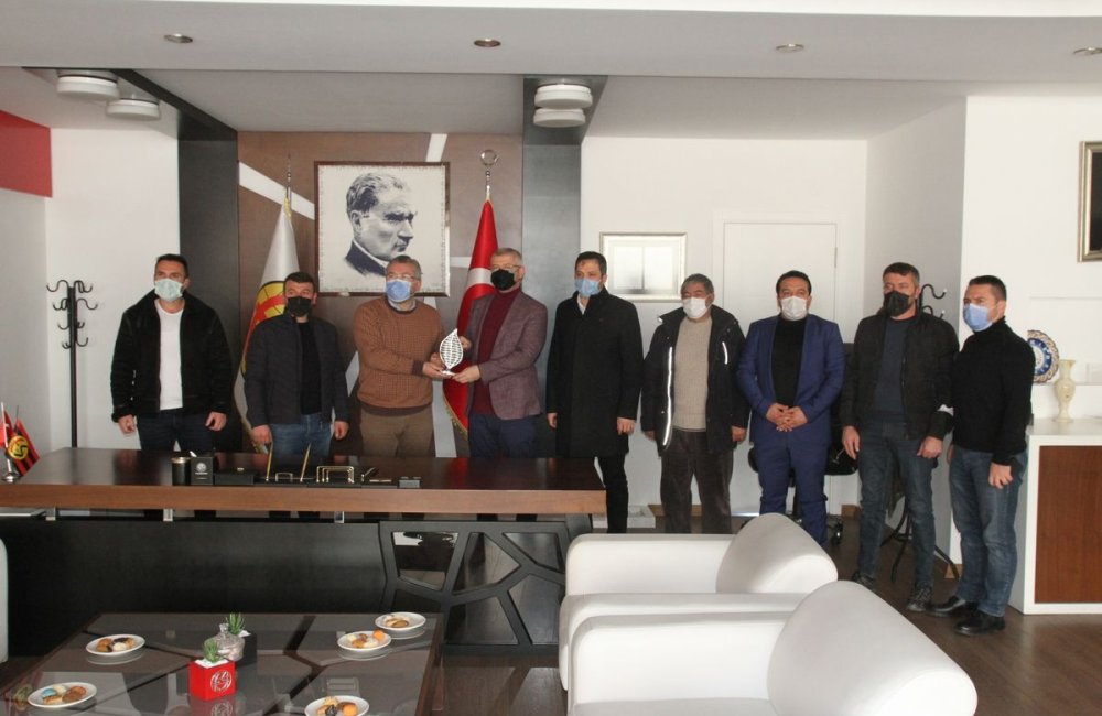Ak Parti Odunpazarı İlçe Teşkilatından Kulübümüze Ziyaret