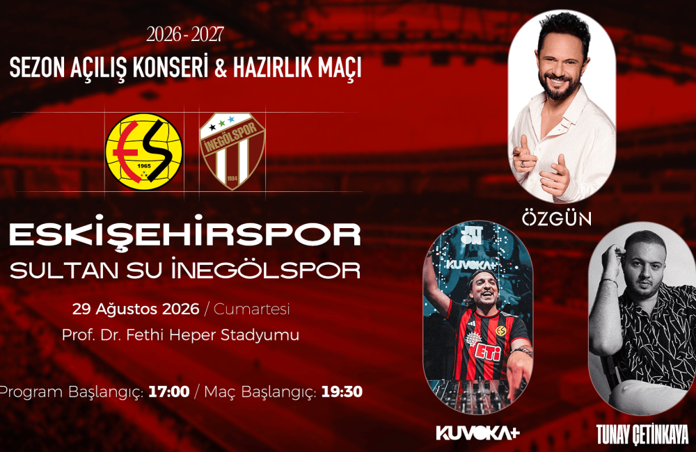 Sezon açılışı konseri ve hazırlık maçının biletleri satışta