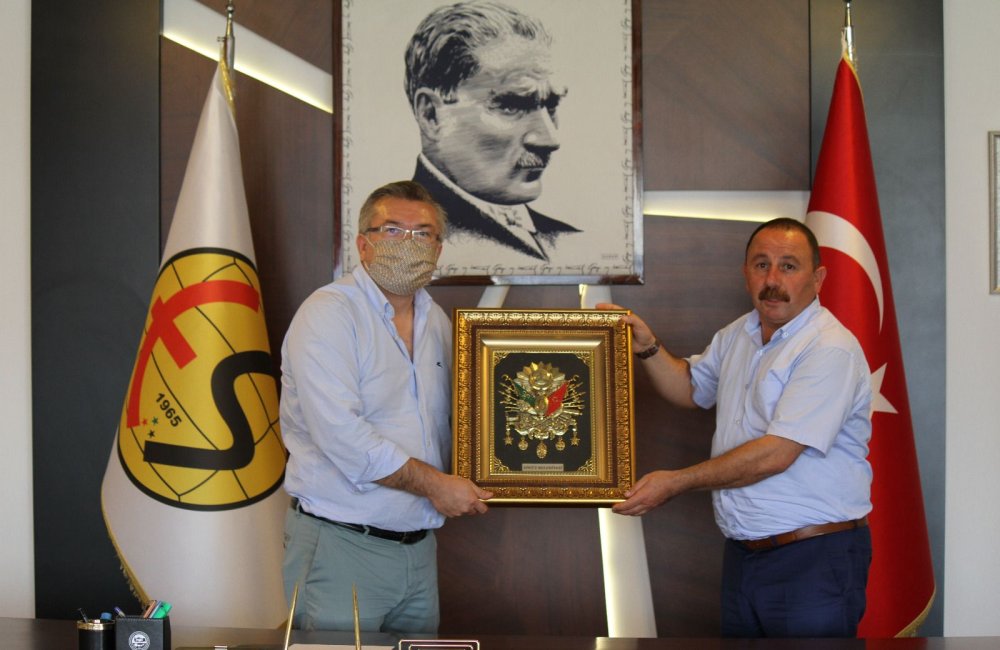 Söğüt Belediyesi, Çifteler Belediyesi ve Söğütspor Başkanlarından Kulübümüze Ziyaret