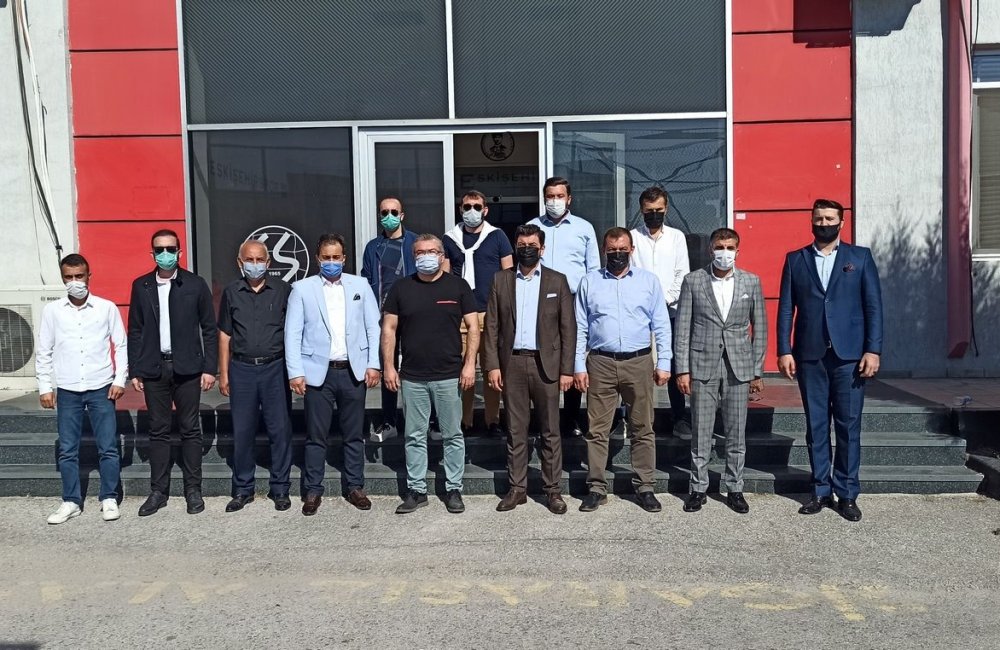 AK Parti Tepebaşı İlçe Başkanlığı'ndan Kulübümüze Ziyaret
