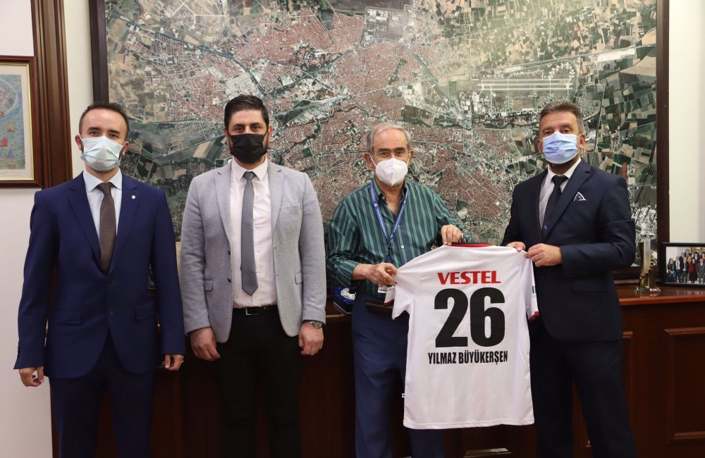 Büyükşehir Belediye Başkanı Prof. Dr. Yılmaz Büyükerşen’e Ziyaretimiz