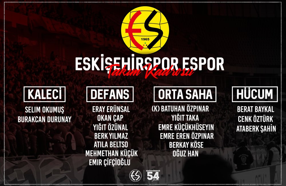 100.Yıl Ulusal Egemenlik Kupası E-spor Takımımızın