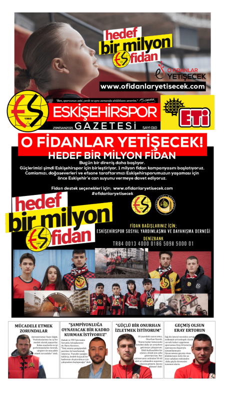 ESKİŞEHİRSPOR GAZETESİ SAYI 10