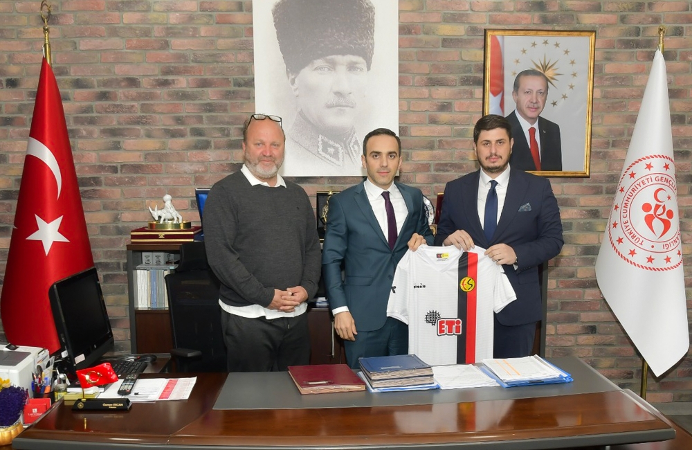 Kulübümüzden Gençlik Spor İl Müdürü Osman Ercan'a Ziyaret