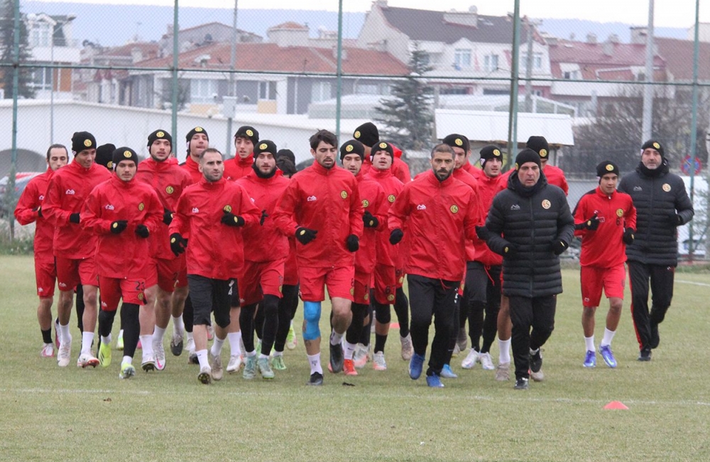 Kırşehir Belediye Spor maçı hazırlıklarımız tamamlandı
