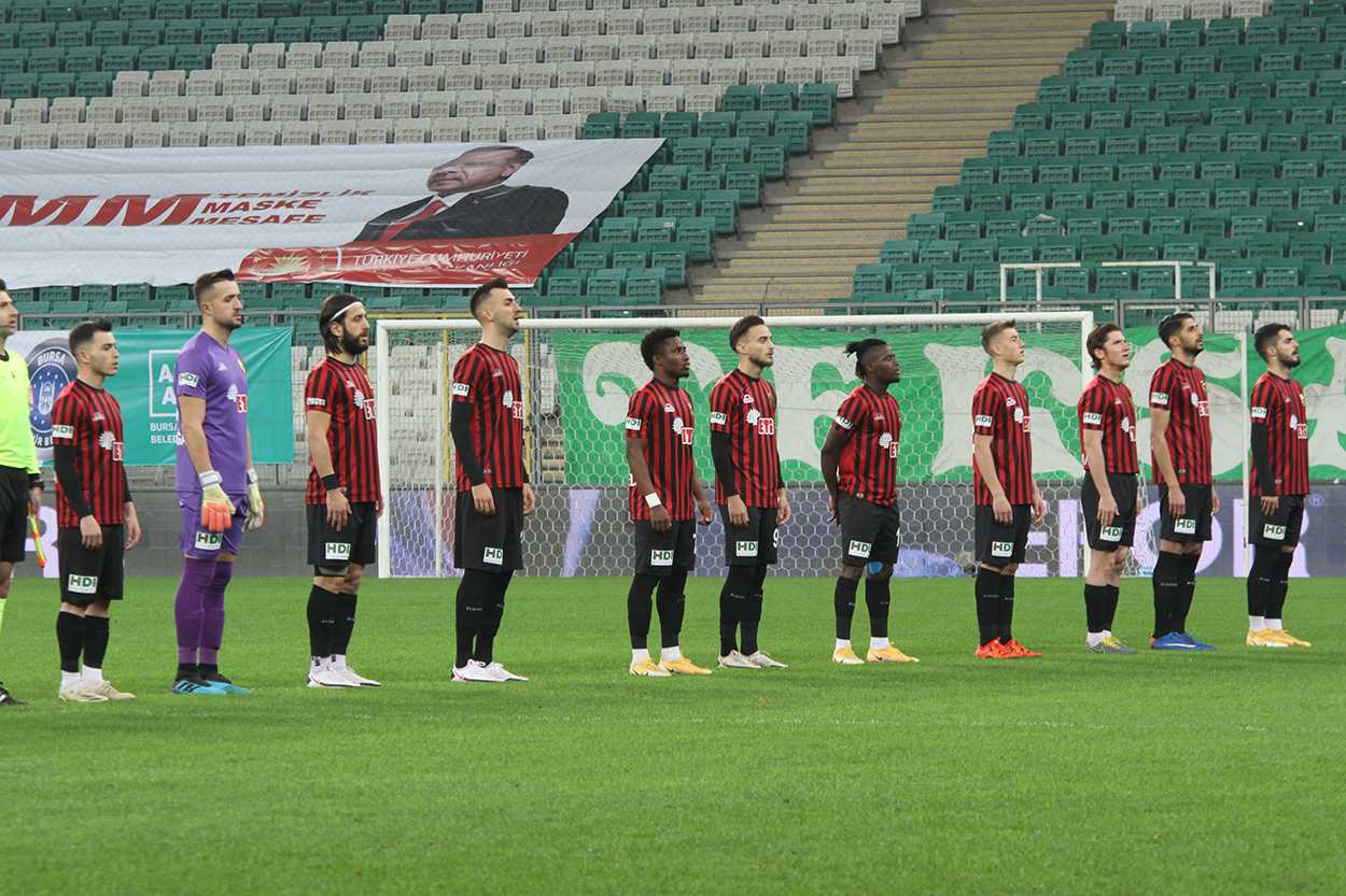 Bursaspor:2 Eskişehirspor:1