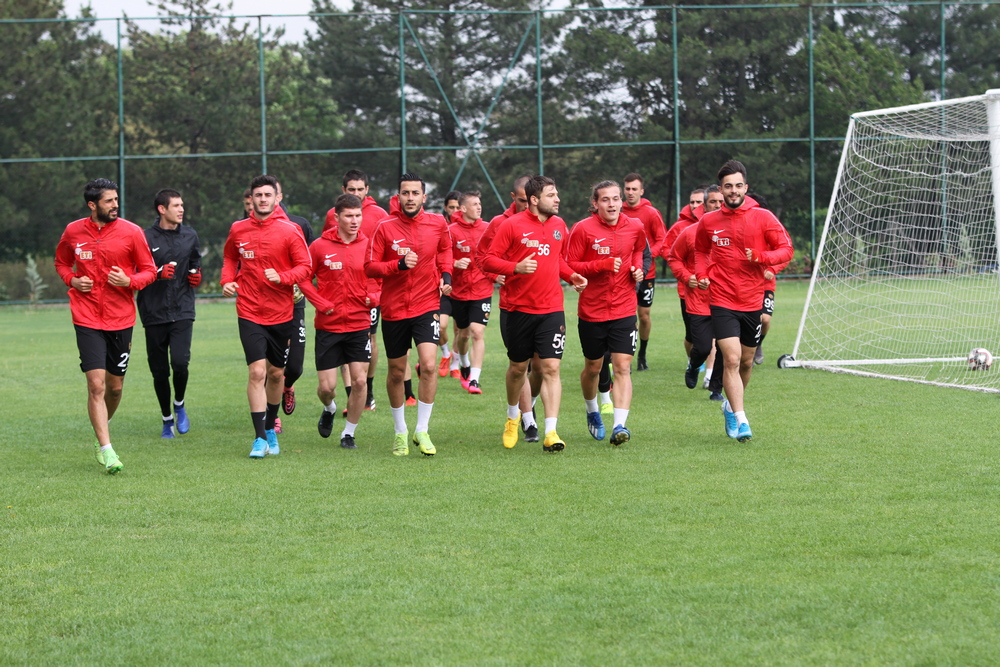 Altay maçı hazırlıklarımız başladı