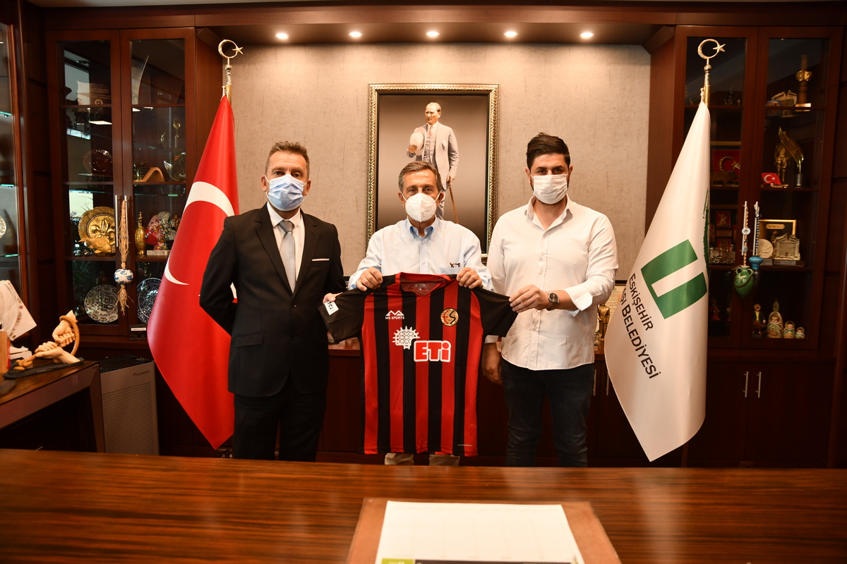Kulübümüzden Tepebaşı Belediye Başkanı Ahmet Ataç'a Ziyaret
